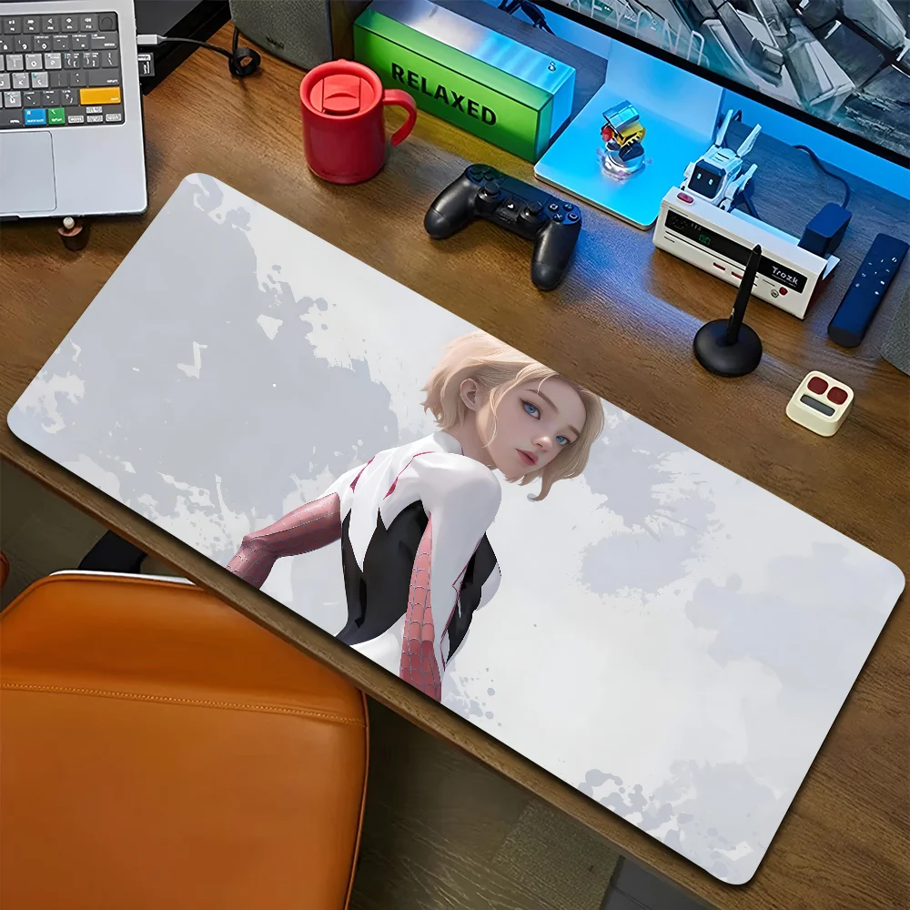 1pc hot superhero woman Gwen Stacy Non-slip Mouse Pad Suitable For Office Computers Laptops E-sports Game Desk Mats XXL Keyboard