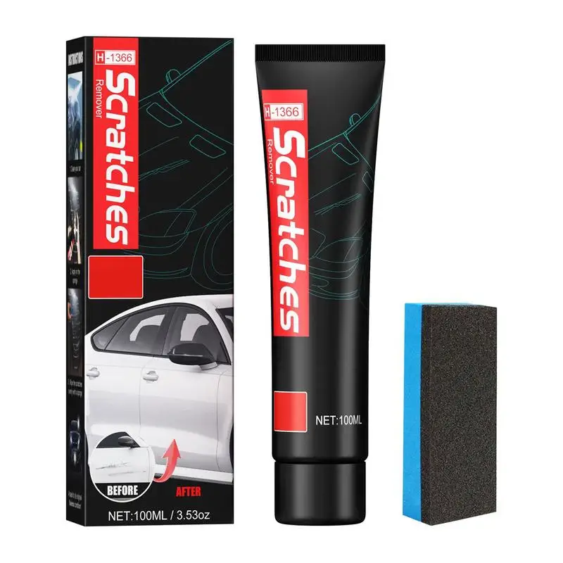 

Car Scratch Remover Dust-proof Car Scratch Polishing Paste Scratch Remover Paint Refurbishment Scratch Wax Scratch Remover