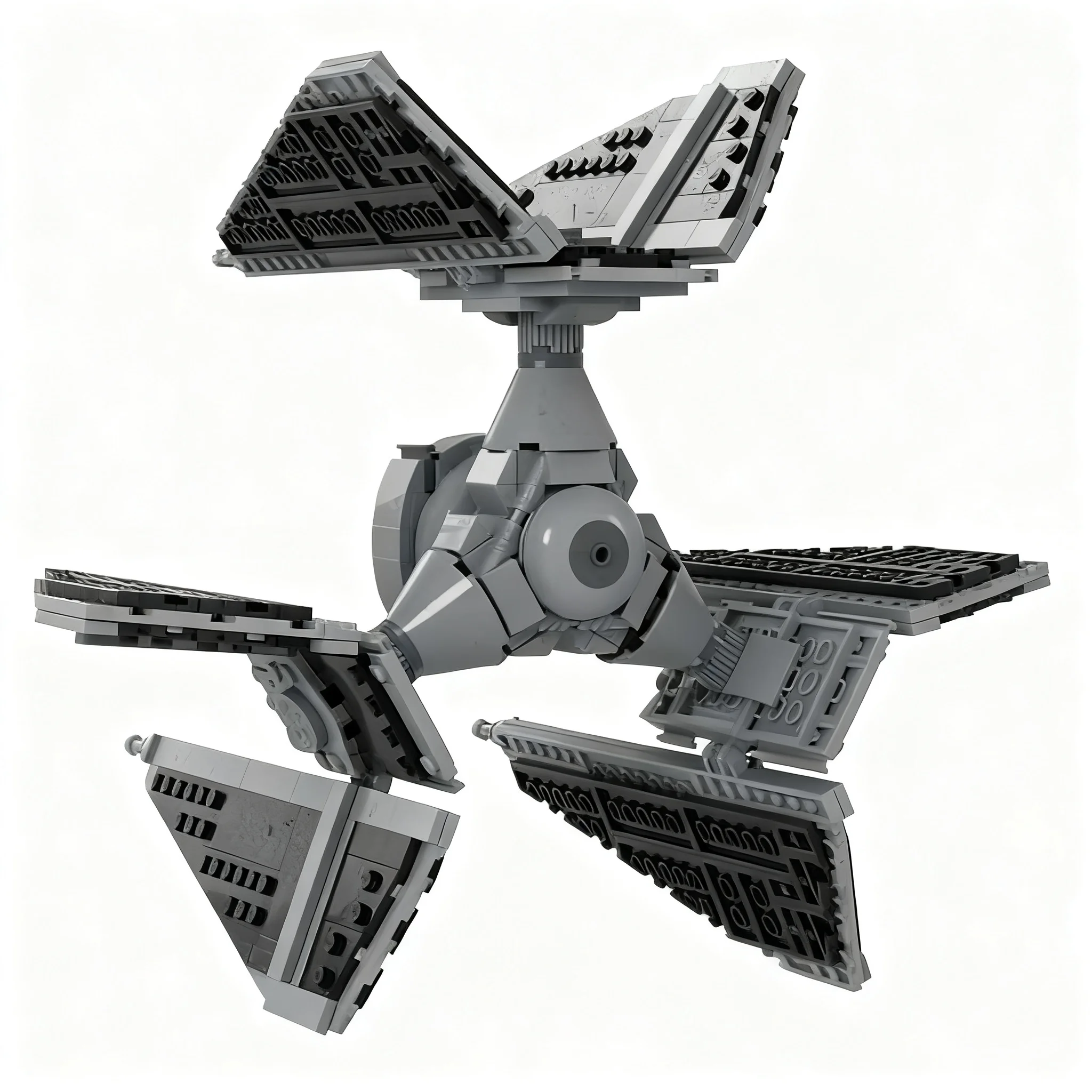 532pcs MOC Star Battle TIE Defender Model Building Blocks Christmas Gift Toy Architecture Art Education Collection Display Craft