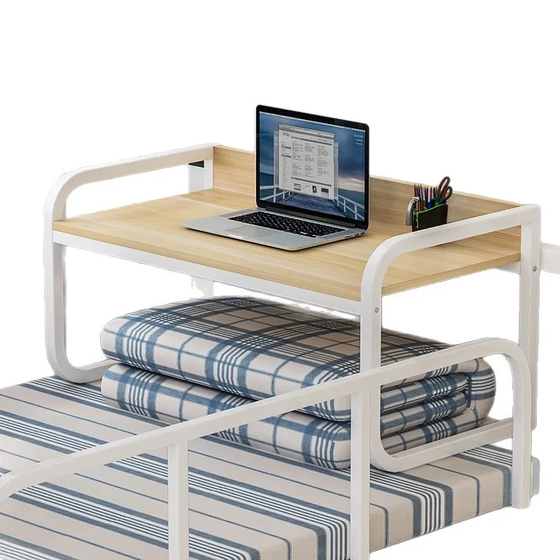 College student dormitory artifact bed desk, lazy table upper and lower bunk simple school notebook table multi-function