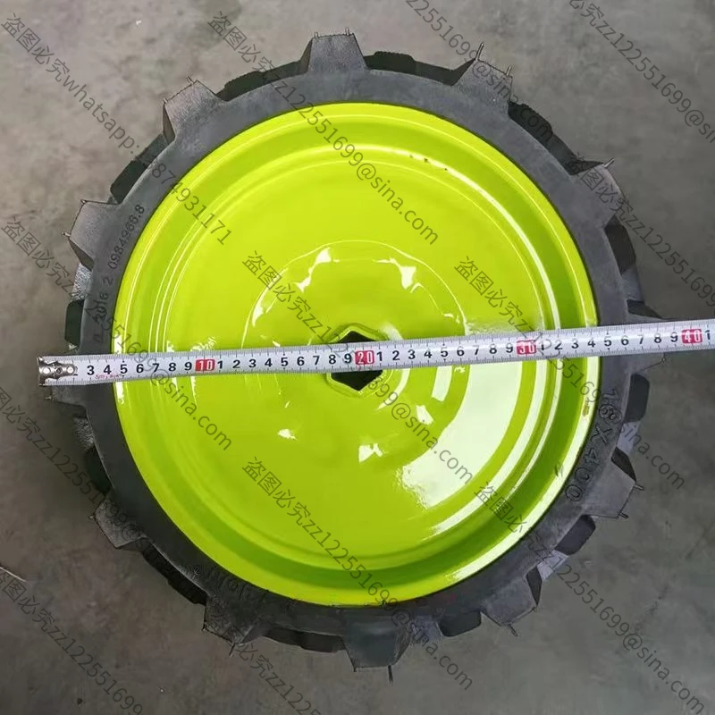 Suitable for Micro Tiller Solid Tire Assembly Tiller 400 To 16 Enlarged Thickened Wear-resistant Durable Walking Wheel