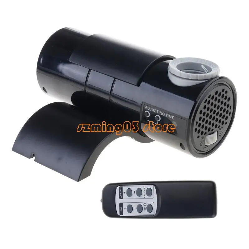H9EC Remote Control LED Projeção Despertador com brilho ajustável Múltiplos sons alarme para a visualização fácil da noite