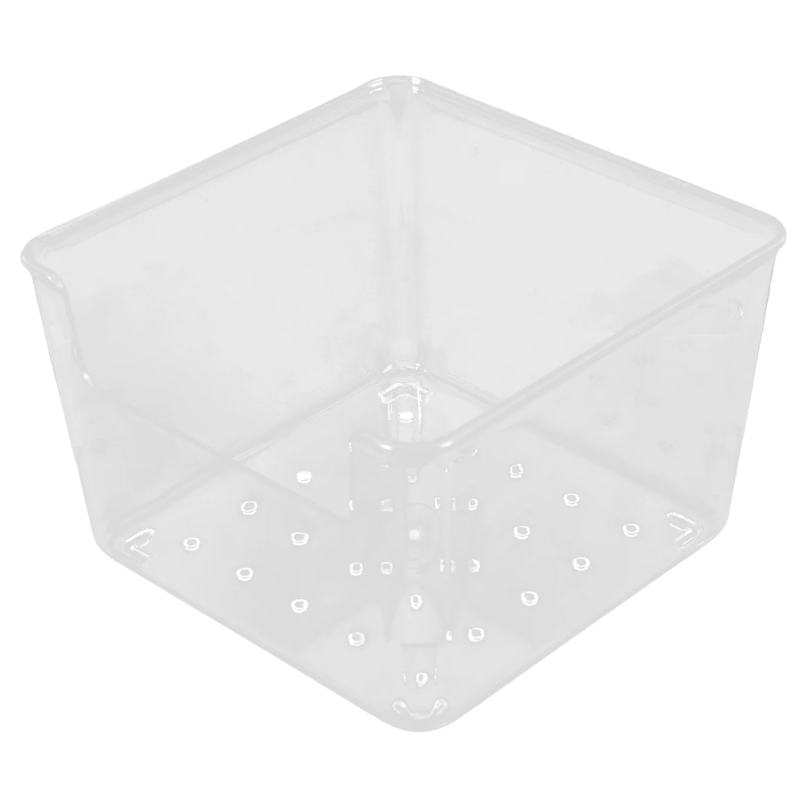 

Clear Memo Holder Plastic Note Pads Storage Box Compact Desk Organizer Office Supplies Memo Storage Container Notepad Holder