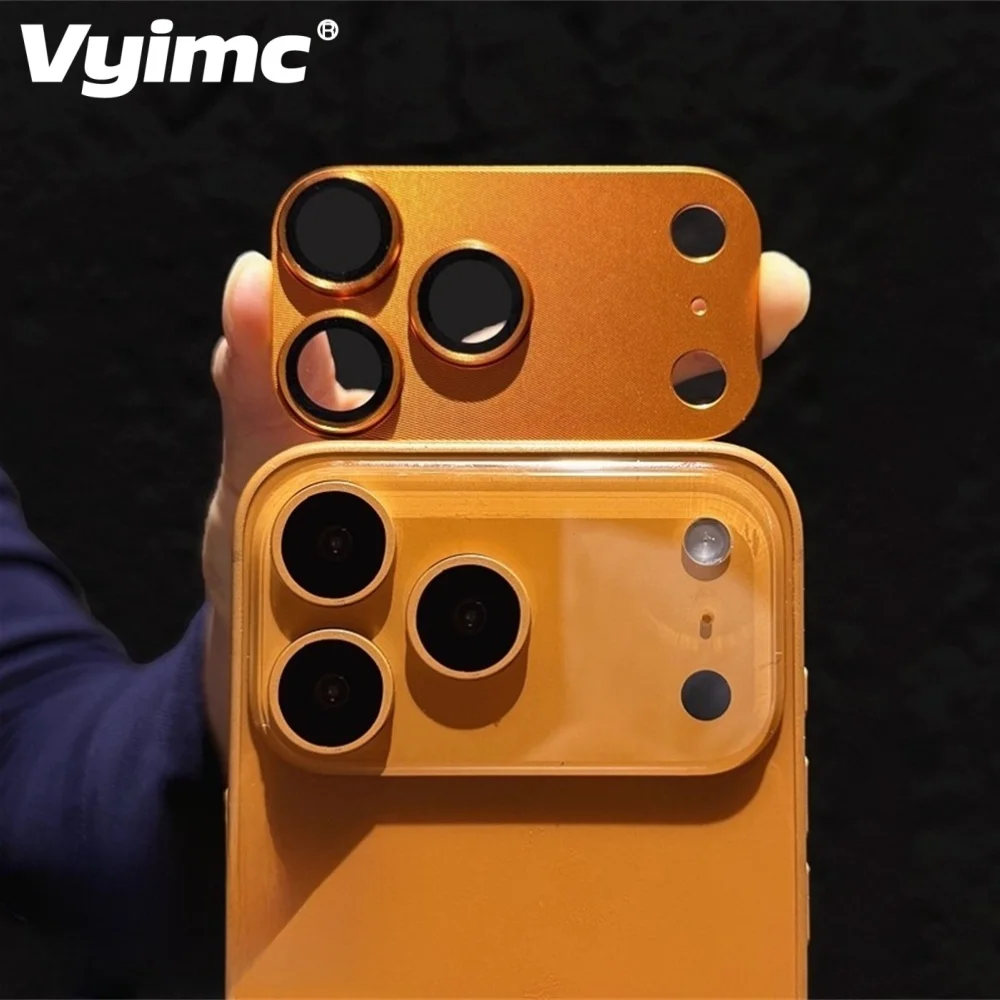 آيفون 17 برو ماكس 16 15 14 زائد 13 12 11 HD درع عدسة الكاميرا حامي حالة حلقة معدنية عدسة الزجاج المقسى فيلم الملحقات