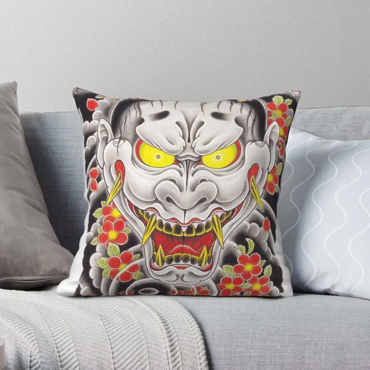 Goro Majima Yakuza Tattoo Square Pillowcase Polyester Linen Velvet Creative Decorative Throw Pillow Case Sofa Cushion Cover 18