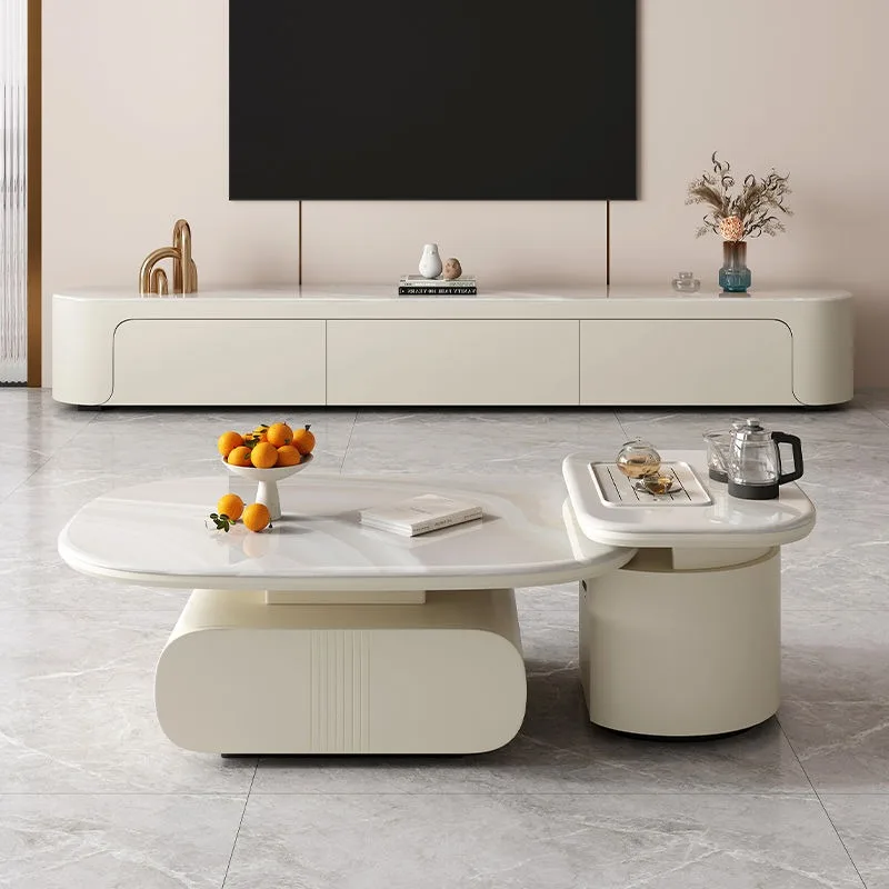 Hardcover Frame Coffee Table Nordic Storage Modern Design Coffee Table Luxury Display Wohnzimmer Tisch Furniture Accessories