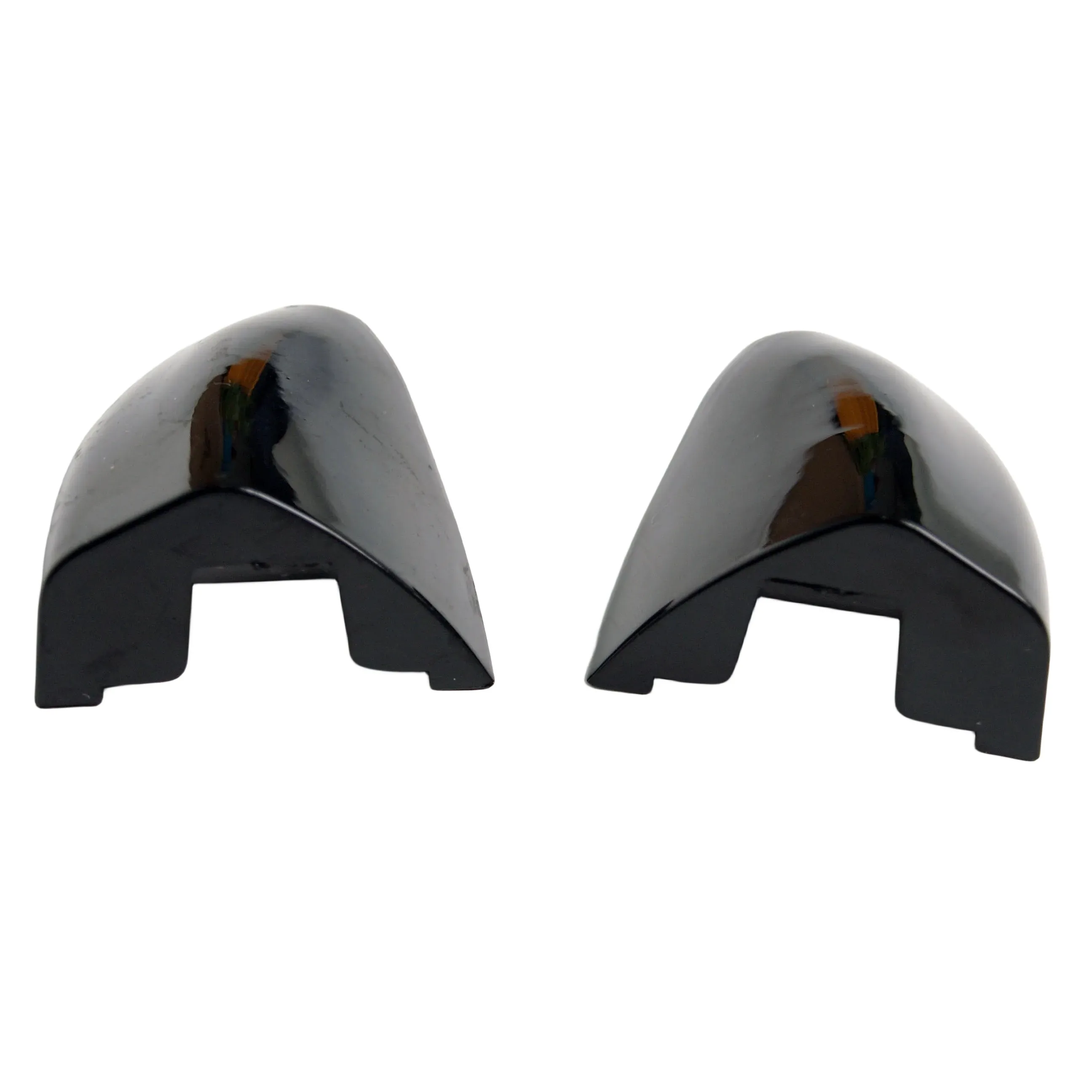 2Pcs New Black Front Left Driver Door Lock Cylinder Handle Cap Cover Trim For VW Passat B6 B7 Rline CC 09-17 3C0837879 3C0837878