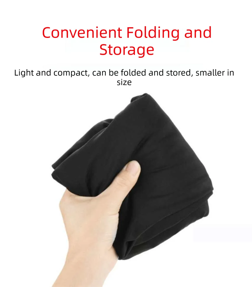Black Speaker Cover for For jbl Party Box 1000 Elastic Spandex Fabric Dustproof Scratch Resistant 37x37x104cm Easy Handle view 6