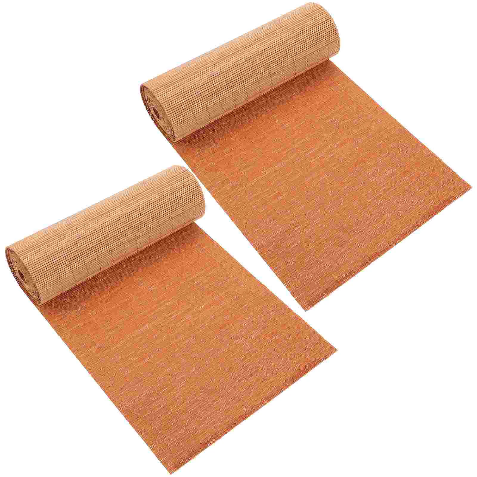 Bamboo Tea Mat Stylish Table Runner Kung Fu Breathable Tablecloth Curtain Cushion House Decoration