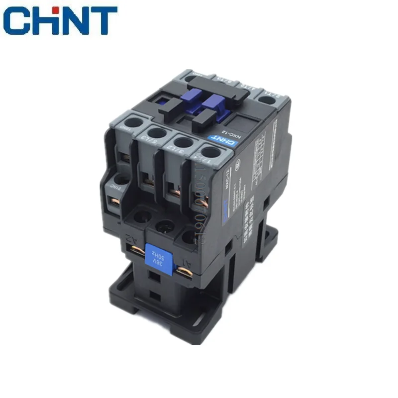 CHINT NXC- 09 12 18 25 32 38 CJX2 LC1 NXC Contactor Magnetic AC Contactor AC24V 36V 110V 220V 380V