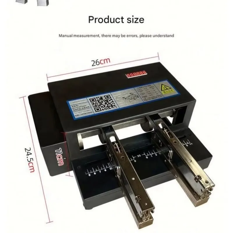 Automatic Electric Table Stapler for Office Use Food Forming Machine for Paper and Book Packaging