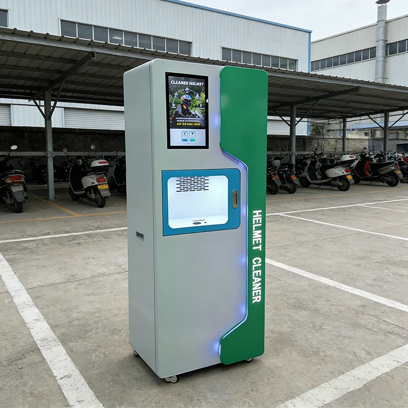 Customized Commercial Automatic Helmet Washer With Fast Drying Function For Helmets And Gloves