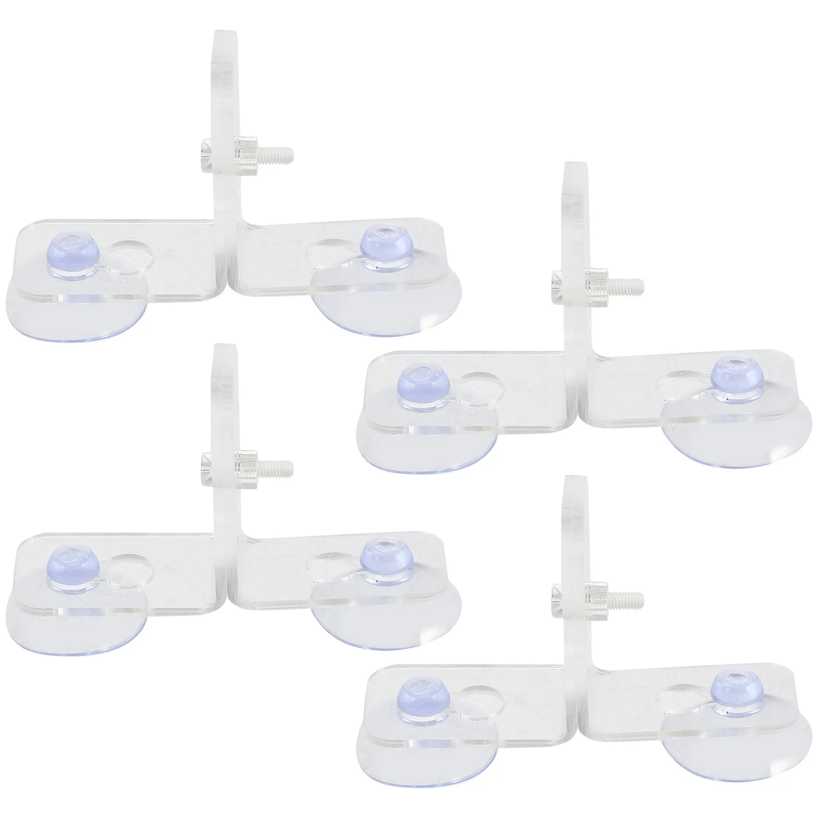 

4 set Fish Tank Divider Board Transparent Acrylic Aquarium Partition For Mixed Breeding Multi-Hole Design Smooth Edges Durable