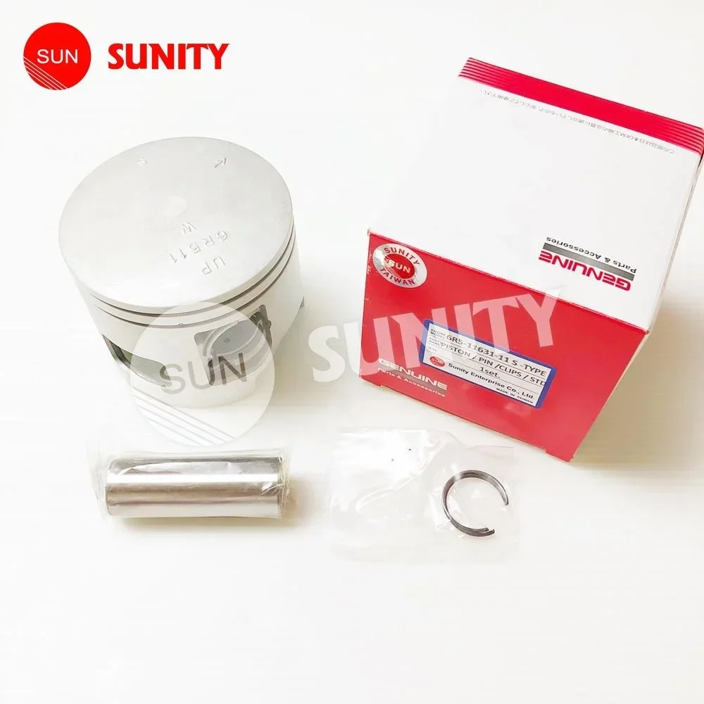 TAIWAN SUNITY Excellent Quality 6R5-11631-11 S-TYPE PISTON PIN CLIPS STD For Yamaha Outboard Motor