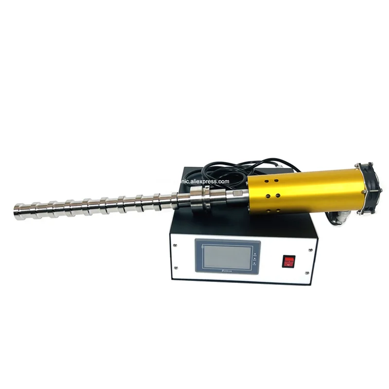 크림 유화 20 khz 1000 w 연속 초음파 유화 프로세스에 대 한 초음파 균질 기