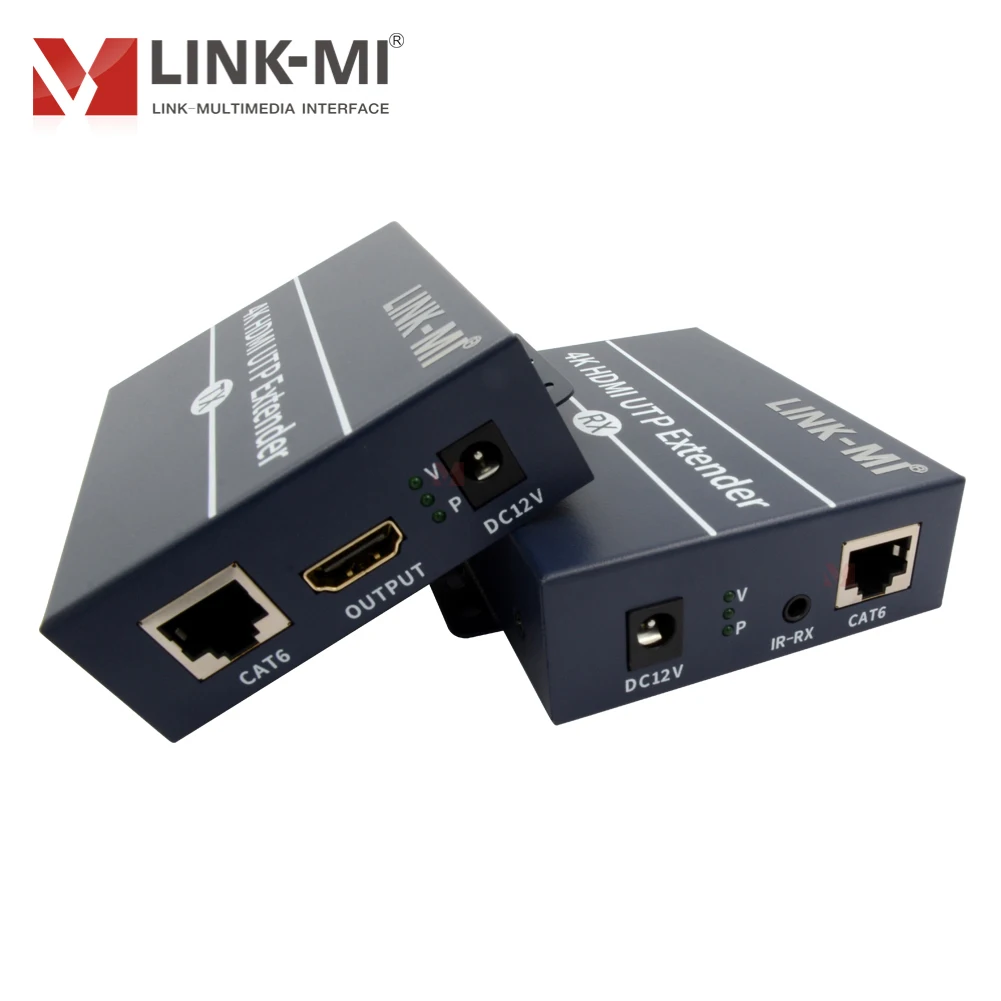 

4K 120M HDMI Extender Via Cat5e/6 Cable with Optional Local for HDMI Loop Out & IR L/R Support HDMI 1.4/HDCP1.4
