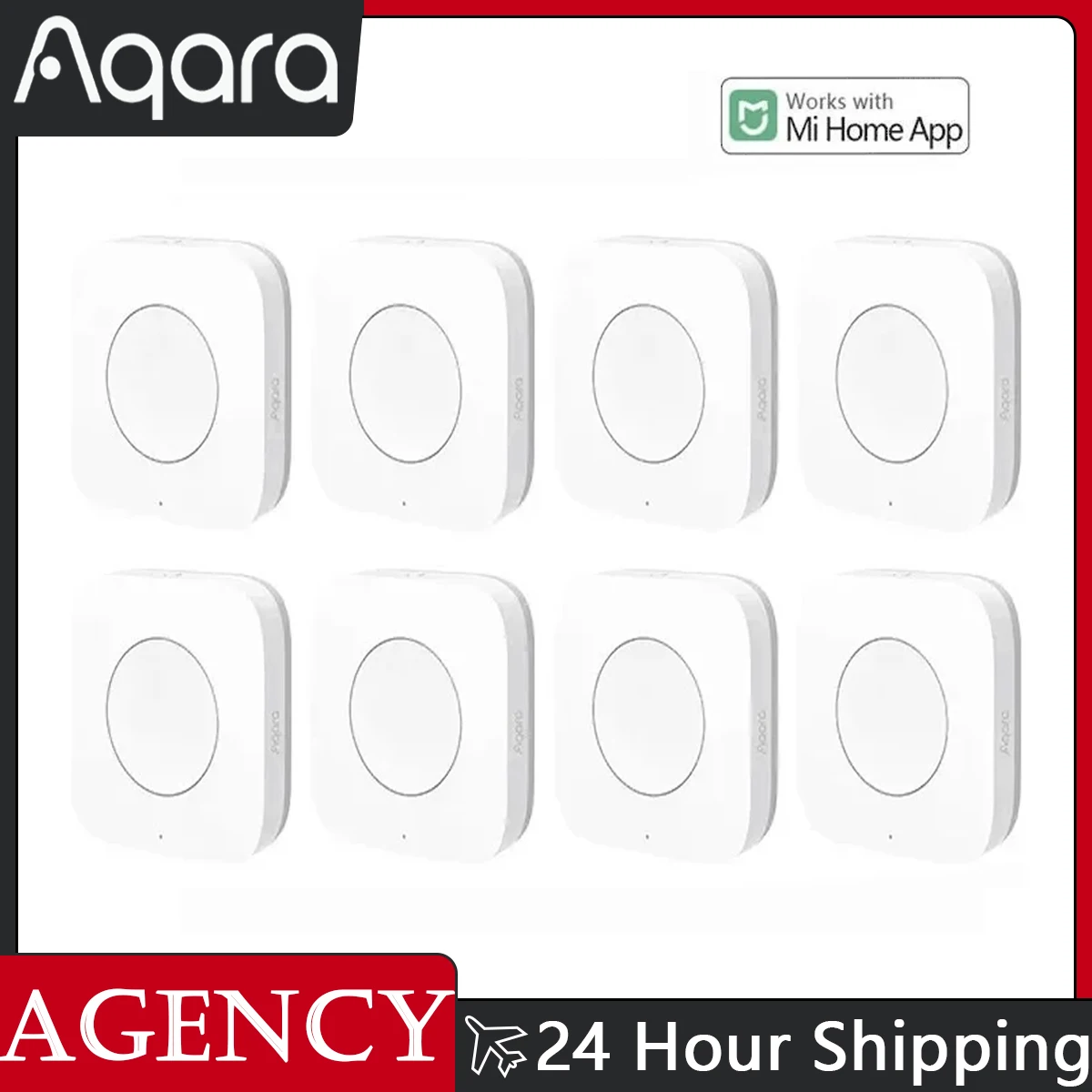 Aqara Sensor Smart Wireless Mini Switch Zigbee One Key Control Button Remote Control Home Automation Security Mihome Homekit