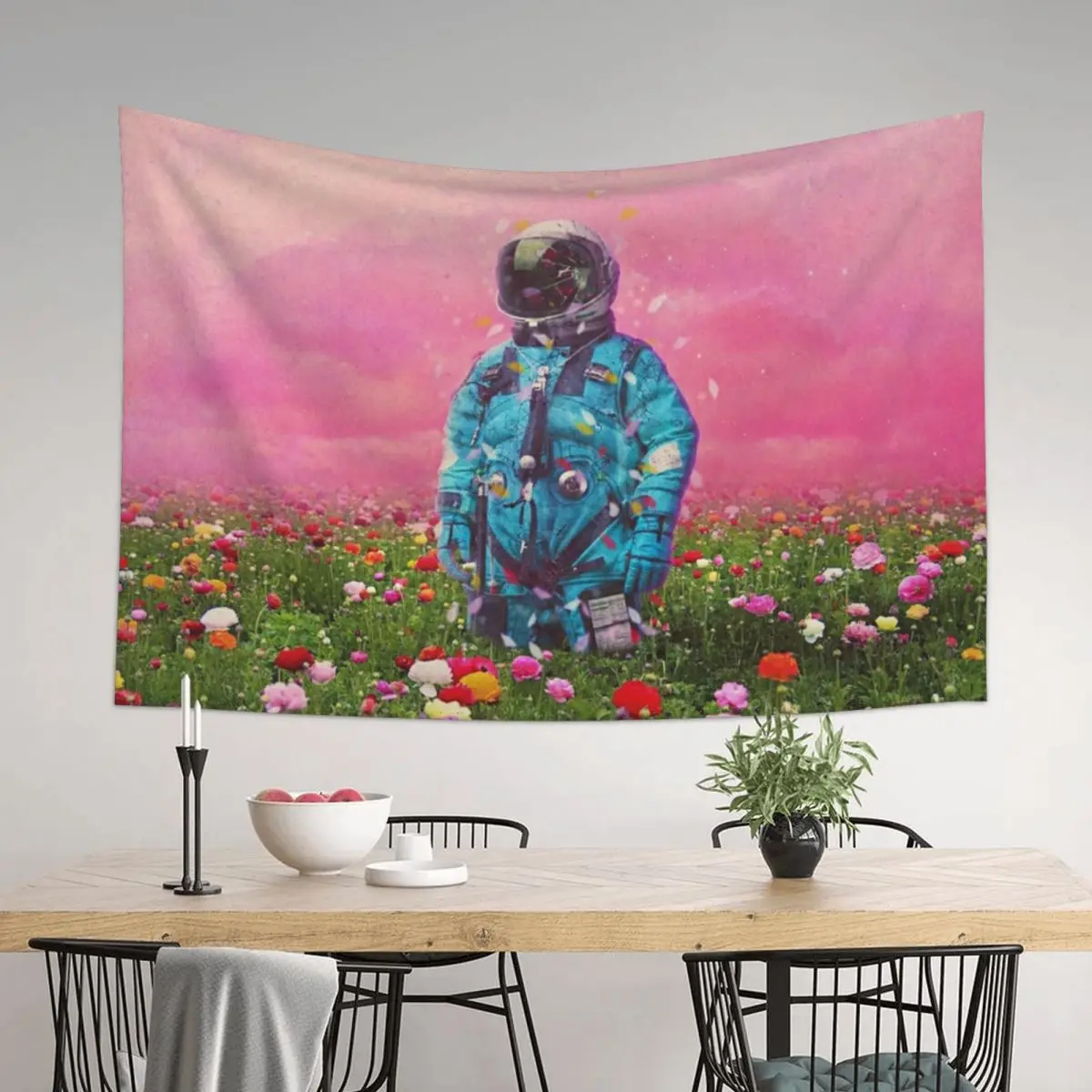 

The Flower Field Tapestry Bedroom Decor Aesthetic Bed Room Decoration Room Decor For Girls Tapestry