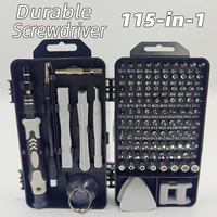 115-in-1 Precision Screwdriver Set for Electronics Repair DIY Tools Kit for Phone Laptop PC Watches Glasses and Eyewear