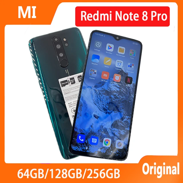 Xiaomi-Redmi Note 8 Proスマートフォン,6GB RAM, 64GB ROM, Android OS,グローバルROM,  120Hz AMOLEDディスプレイ,クリアランス価格 - AliExpress