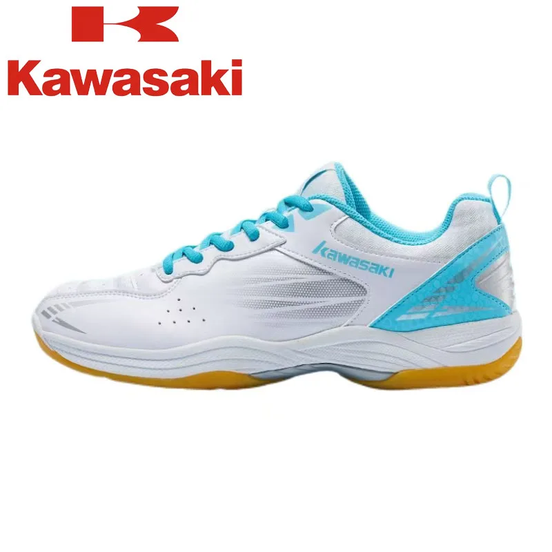 Kawasaki Badminton Shoes Men And Women Lightweight Professional Training Volleyball Sports Shoes Breathable Table Tennis Shoes.