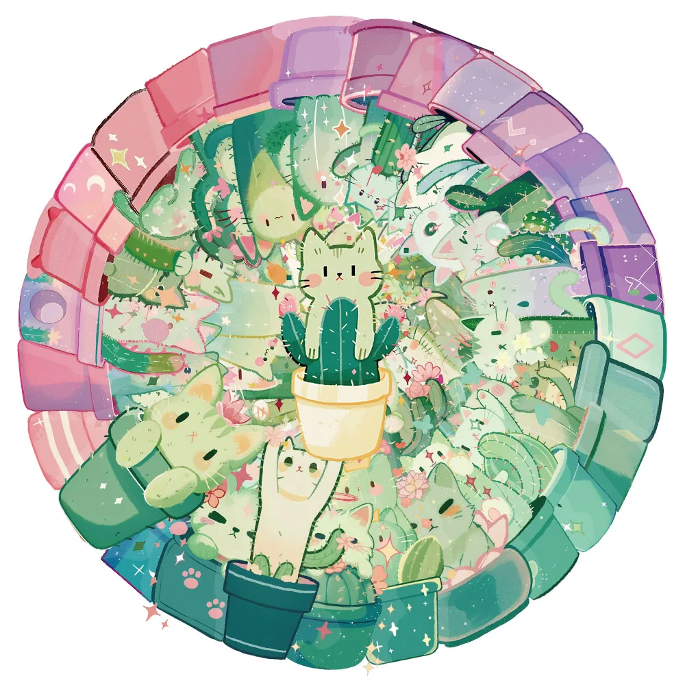 50PCS Creative Cat …