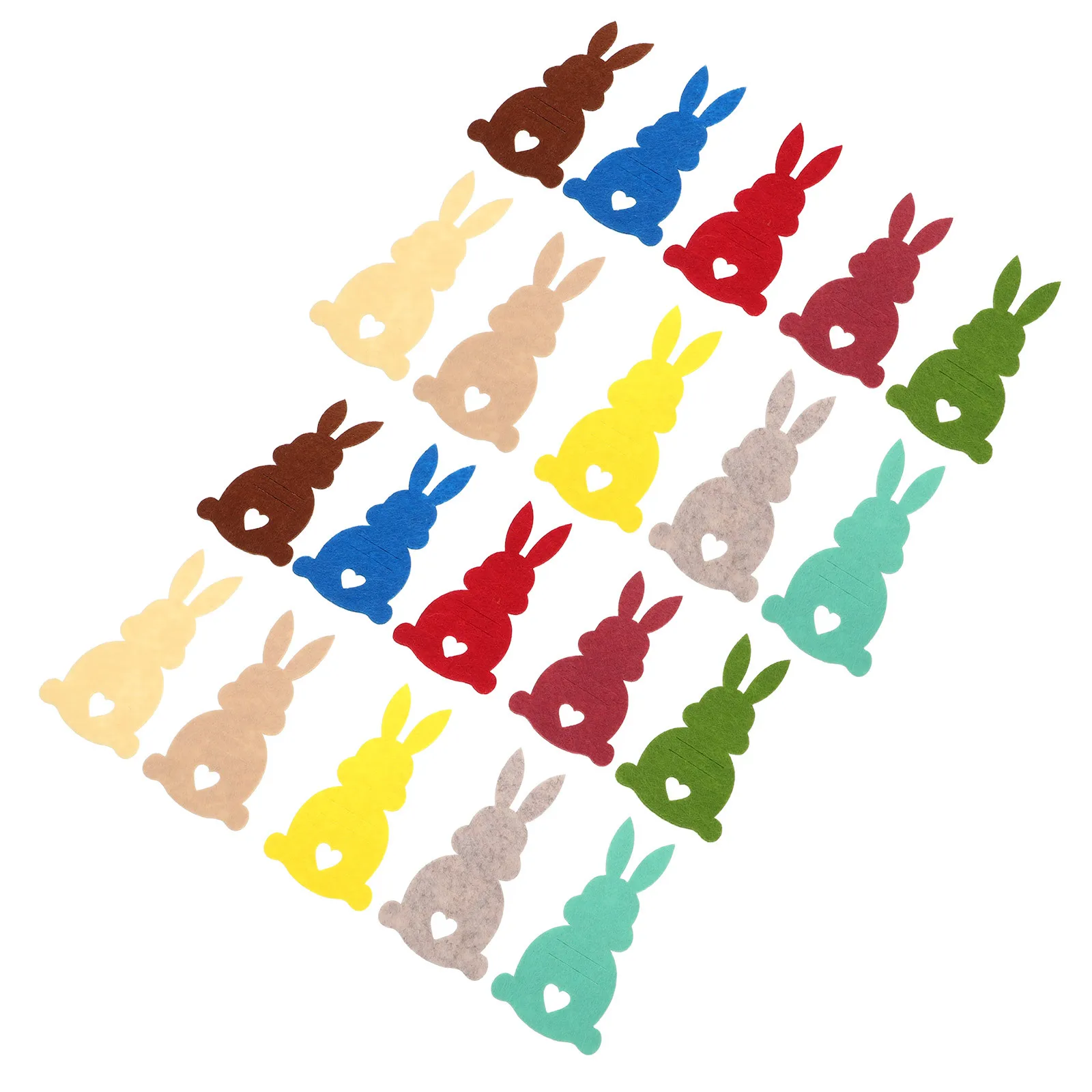 

20Pcs Bunny Change Holder Rabbit Money Holder Easter Basket Filler Children Surprise Present Party Favor Easter Party Supplies