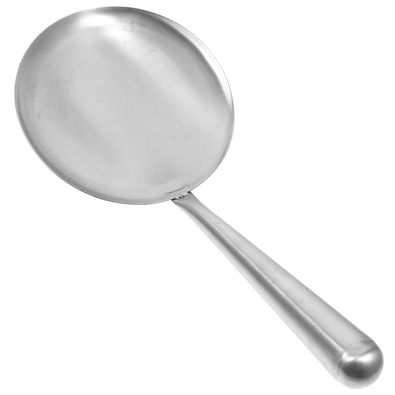 

Stainless Steel Tofu Brain Scooper Ergonomic Handle For Rice Desserts Jelly Bean Curd Basting Spoons Rice Paddle Soup