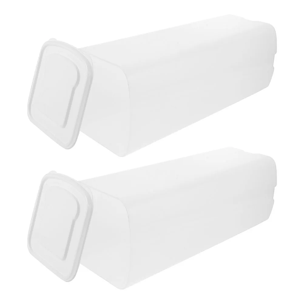 

2 шт. пластиковый контейнер для хранения хлеба, герметичная коробка для хлеба для кухонной столешницы, органайзер, коробки для хлебобулочных изделий, коробки для хлебобулочных изделий