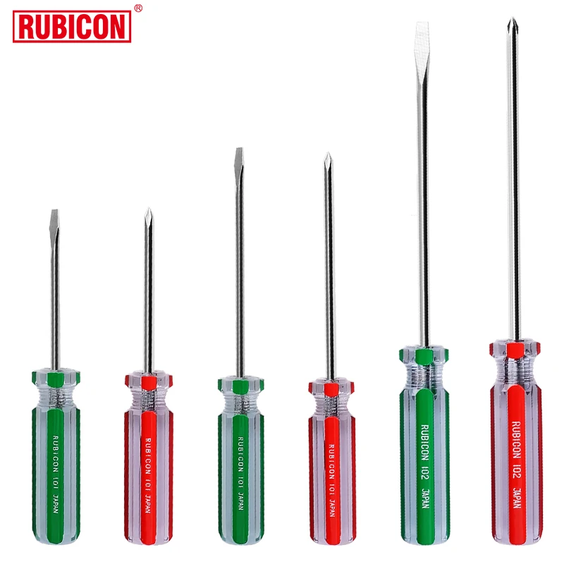 1pc Magnetic Screwdriver Chrome Vanadium Phillips Slotted Screwdrivers Flathead Screw Driver Tools Household Repair Hand Tool