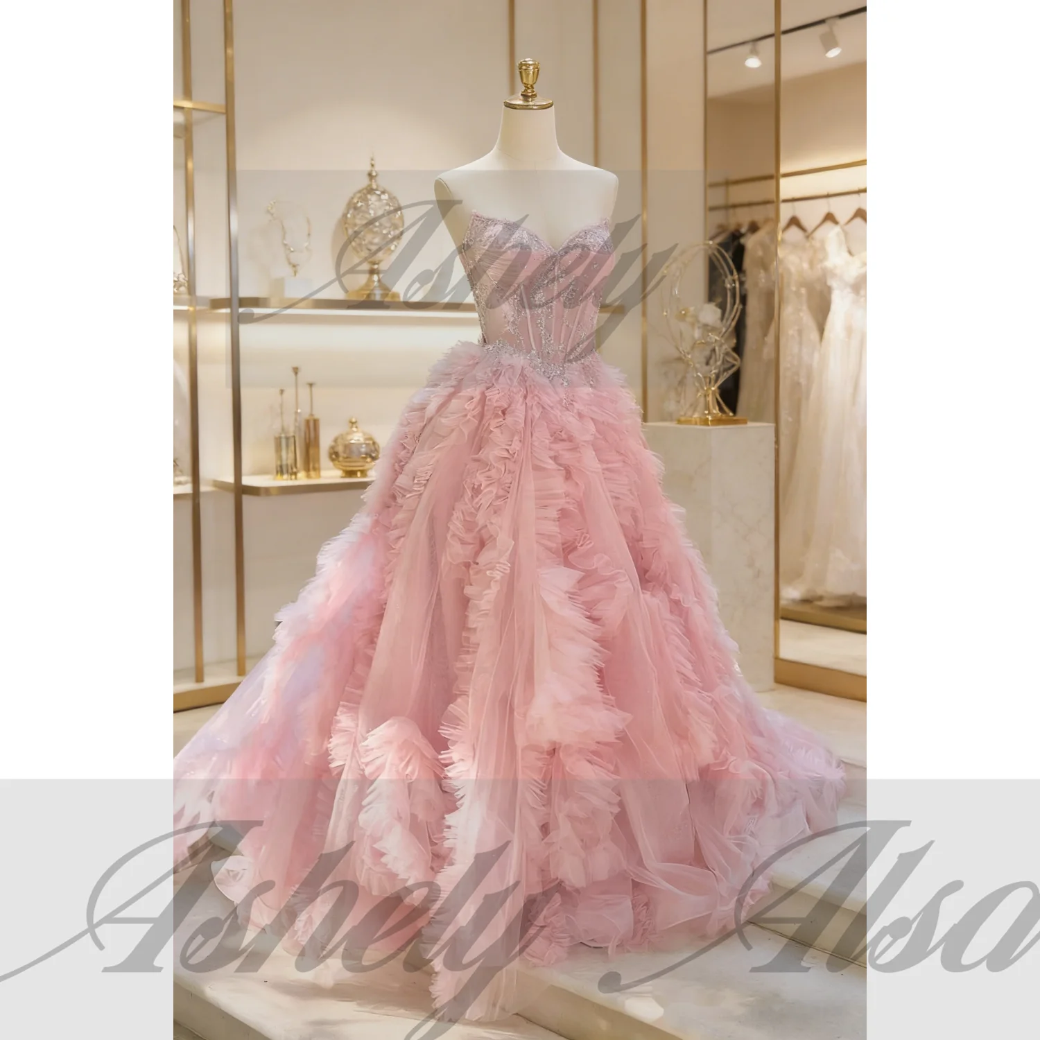 Vestidos de Fiesta Azul Hielo  - High End Women'S Formal Wear reseña y precio