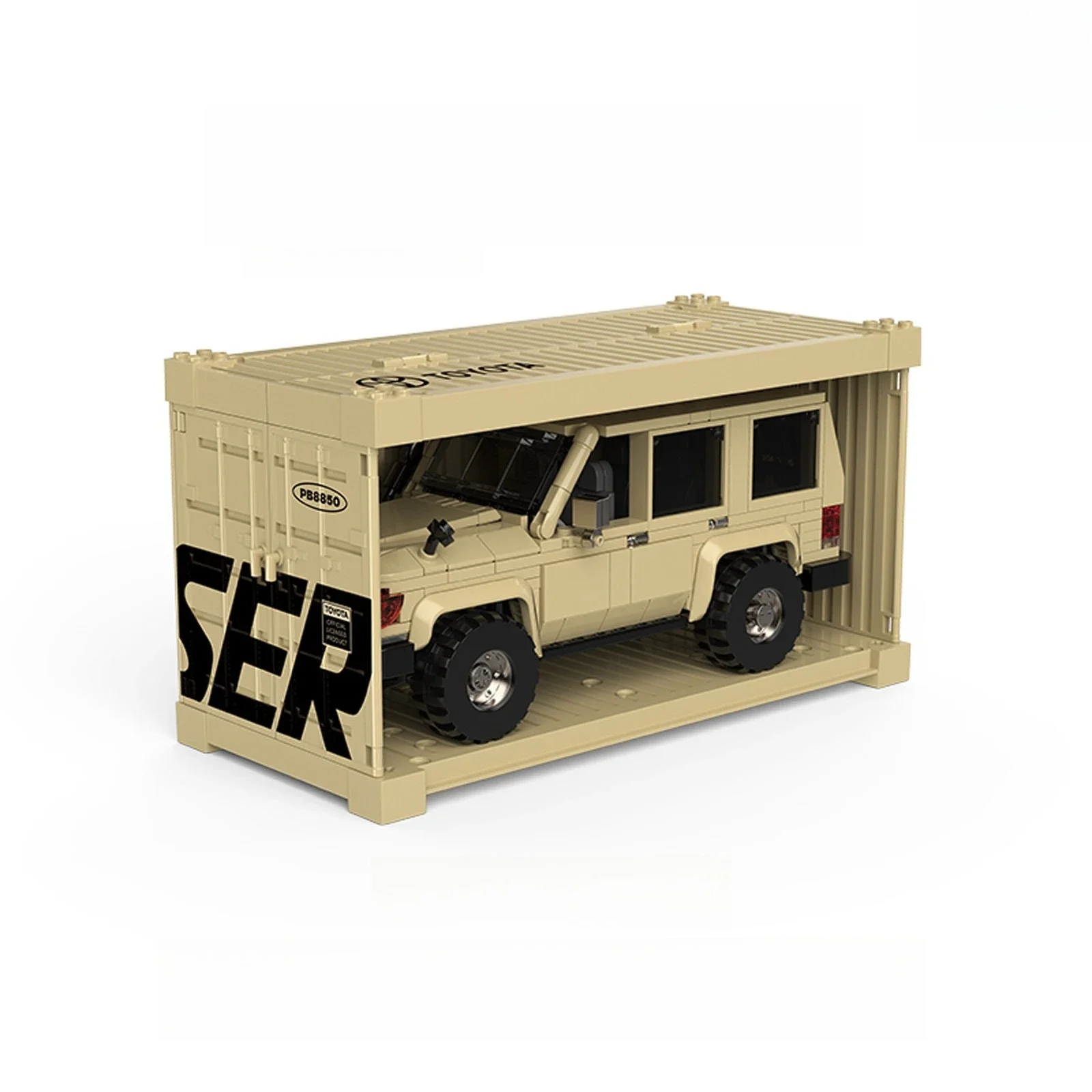 PB8850 Assemblage Auto Model Bouwstenen Met Display Box PB8839 Beroemde Serie Racewagens Voertuig MOC Bricks Speelgoed Jongens Gift