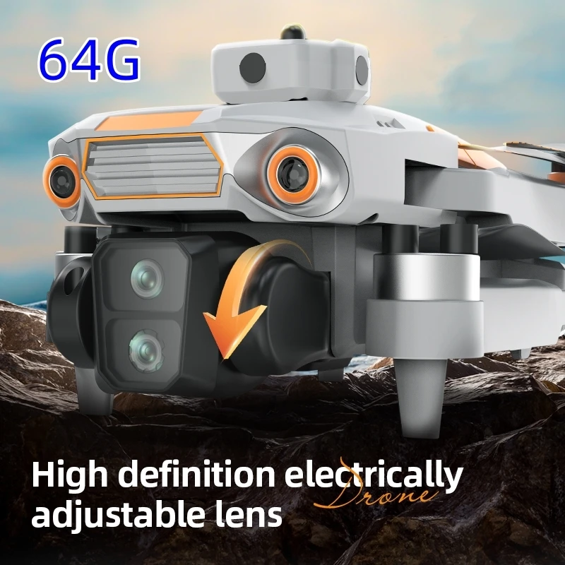 Newest LF669 GPS Aerial Drone 4.5-inch Large Screen Control Remote Controlled Aircraft  Brushless Four Axis Aircraft