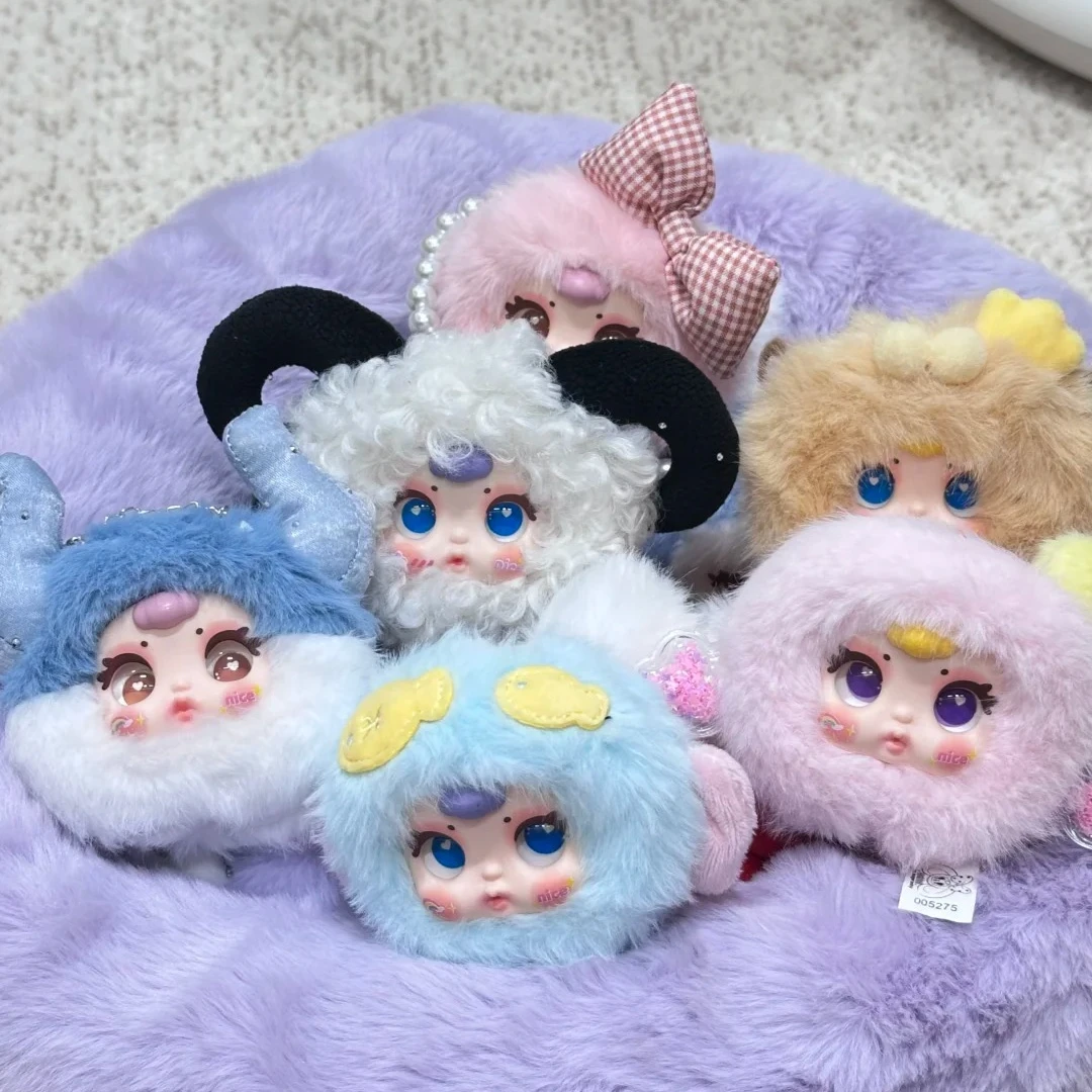 

MM Milk Candy Zodiac Series Плюшевая слепая коробка Эмалированная кукла Мультяшная игрушка Модное модное игровое украшение Mystery Box Подарок-сюрприз