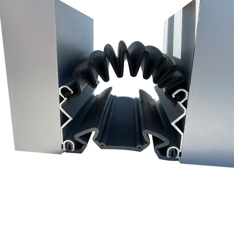 custom.Exterior and Interior Vertical Flexible Rubber Inserted Curtain Wall Expansion Joints