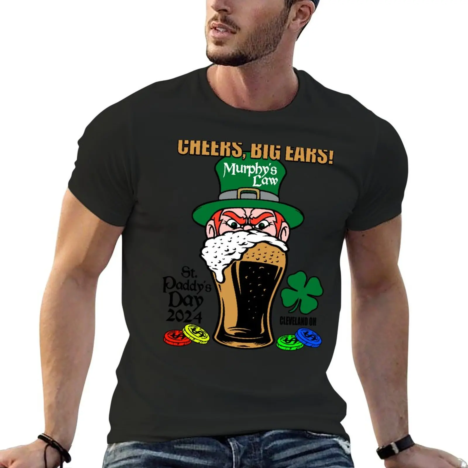 Murphy's Law: Cheers, Big Ears T-Shirt customs design your own cute tops heavyweight t shirts for men