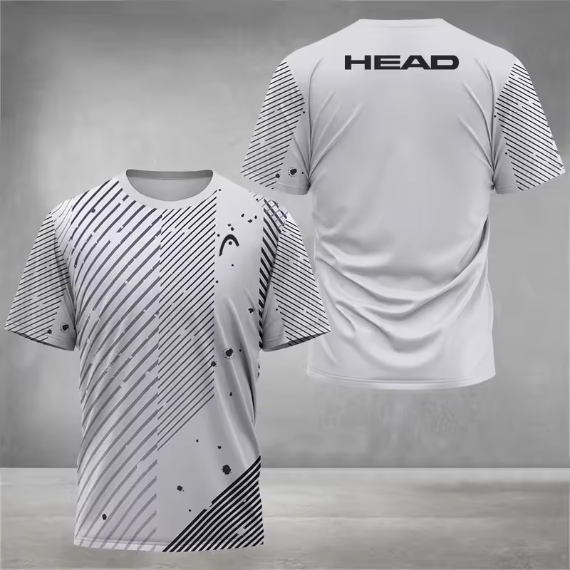 Summer Breathable Mens T Shirt Outdoor Badminton Table Tennis Jersey O Neck Short Sleeve Loose Top New Mountaineering Clothing - Image 15