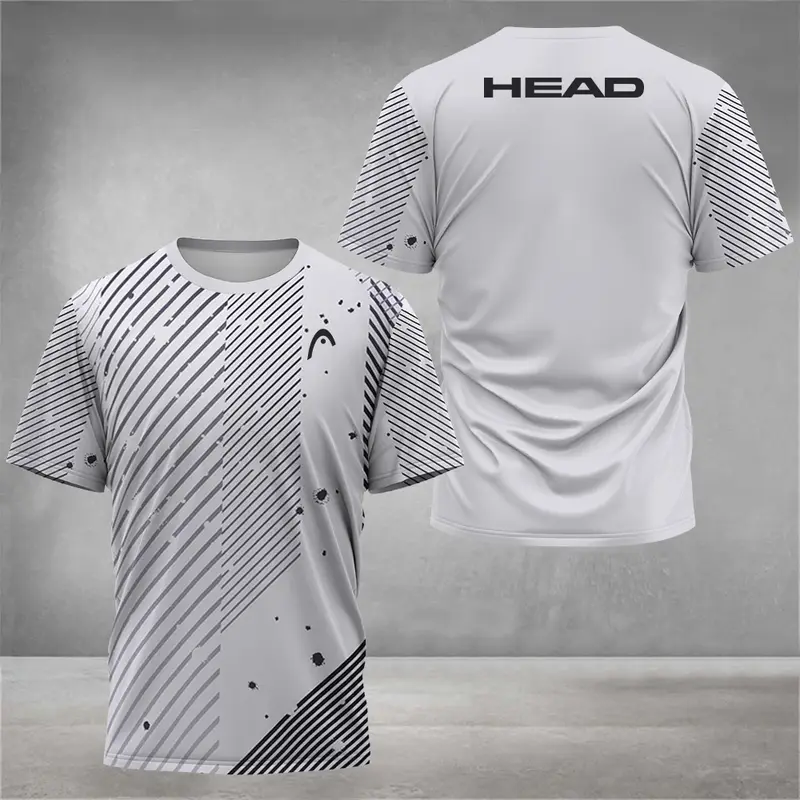 Summer Breathable Mens T Shirt Outdoor Badminton Table Tennis Jersey O Neck Short Sleeve Loose Top New Mountaineering Clothing - Image 15