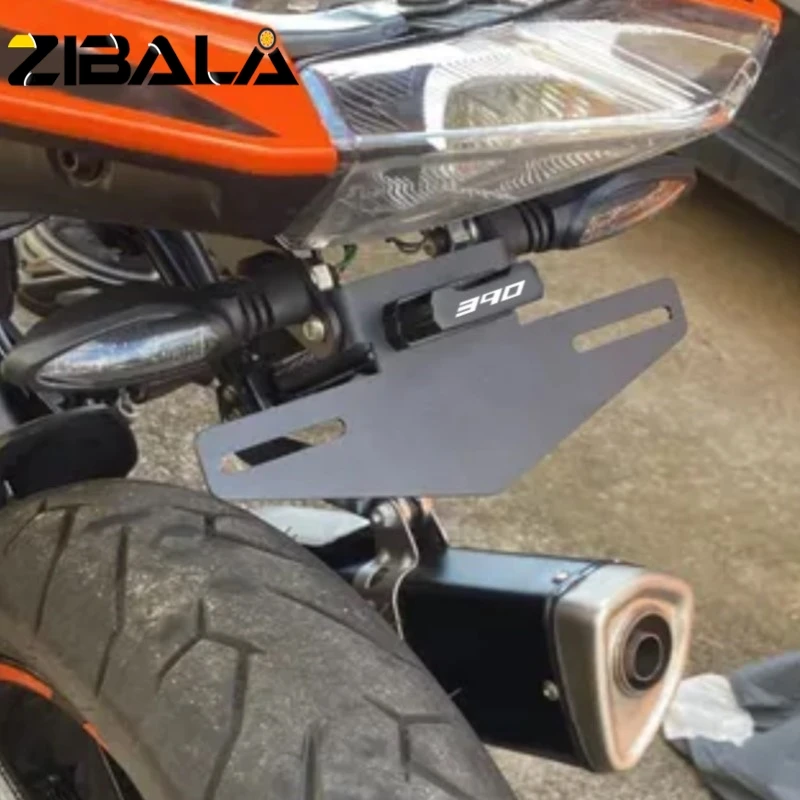 

For Duke125 Duke200 Duke 250 Duke 390 DUKE 2011-2023 Motorcycle Tail Tidy License Plate Holder Fender Eliminator Light Bracket