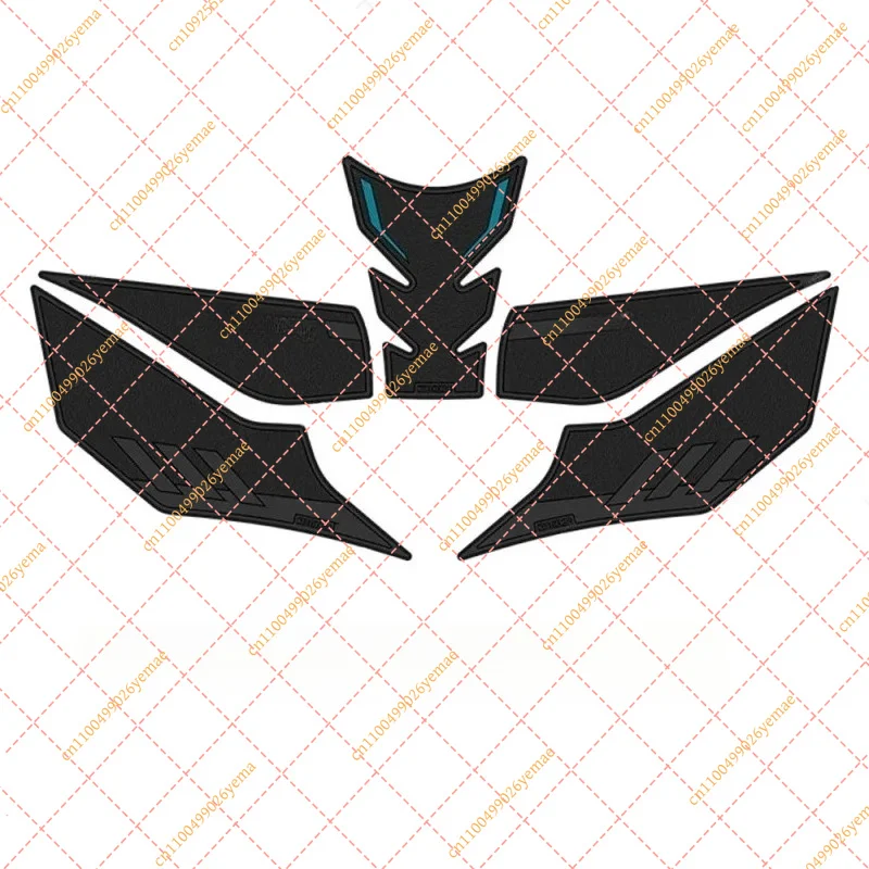 FY 675SR 675SS Motorcycle Tank Pad Sticker Knee Grip Protector Anti-slip Decals Fuel Tank Cover Accessories Protection Film