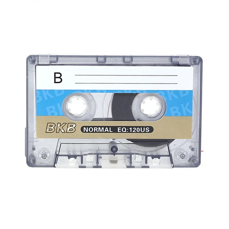 Cinta magnética de 90 minutos para grabación de música, casete estándar, reproductor de cinta en blanco, cinta vacía