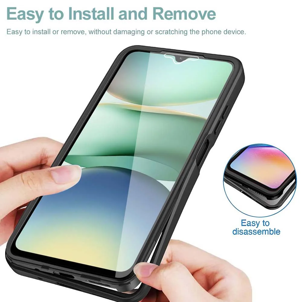 Picture 5: 360 Full Body Screen Protector Transparent Case For Redmi A5 4G Global 171mm size Shockproof Phone Cover