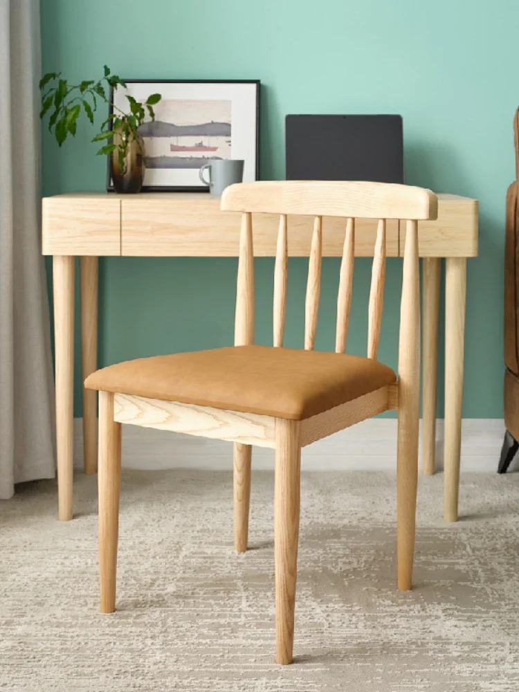 Household Restaurant Table and Chair Combination Armchair Simple Modern Study Chair Study Chair Dining Chair