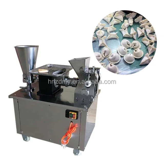 

Commercial stainless steel gyoza/ravioli pelmeni empanada samosa momo maker small electric dumpling making machine