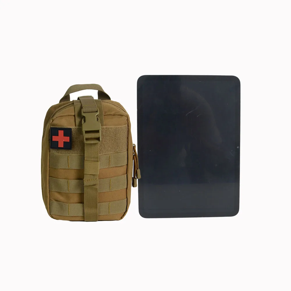戦術的な医療アクセサリーバッグ、アクセサリーバッグ、戦術的なウエストバッグ、ハイキング迷彩、アウトドア登山、応急処置とl