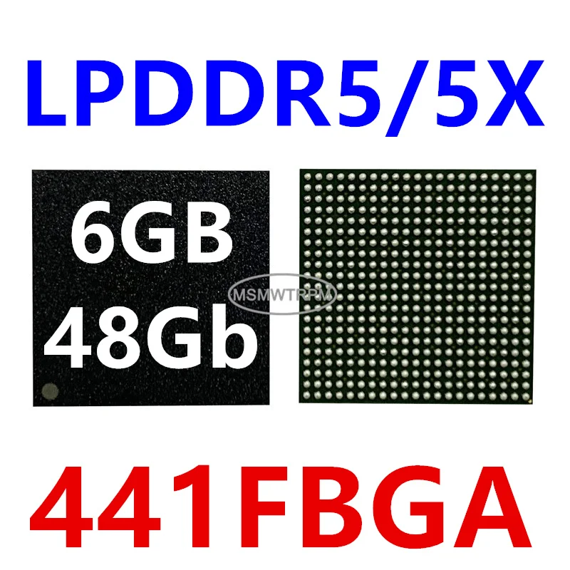 MT62F768M64D4EK-023 AAT:B D8CQP MT62F768M64D4EK-023 AAT:C D8FKQ LPDDR5/5X 6GB 8533Mbps 441FBGA 48Gb Memory Chip IC Integrated Ci