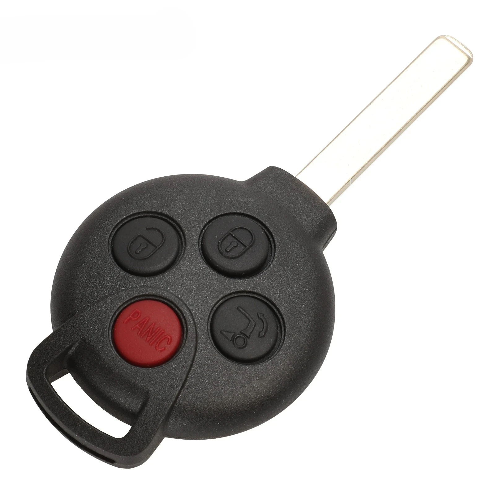 3/4BTN Car Remote Key Fit for Mercedes-Benz Smart Smart Fortwo 451 2007 2008 2009 2010 2011 2012 2013 315/433Mhz ID46