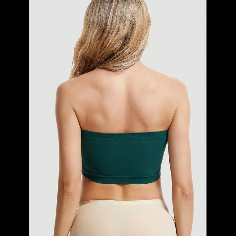 Size Up Fairy Seamless Imitation Steel Circle One line Circumference Skincare Chest Wrapping Strapless Chest Wrapping Sports