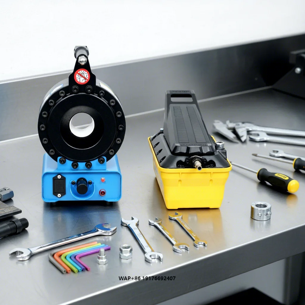 

RUIBAO Manual Portable Crimping Machine PLC Motor Pump High Competitive Price Easy Operation Pressure Vessel Gearbox Bearing