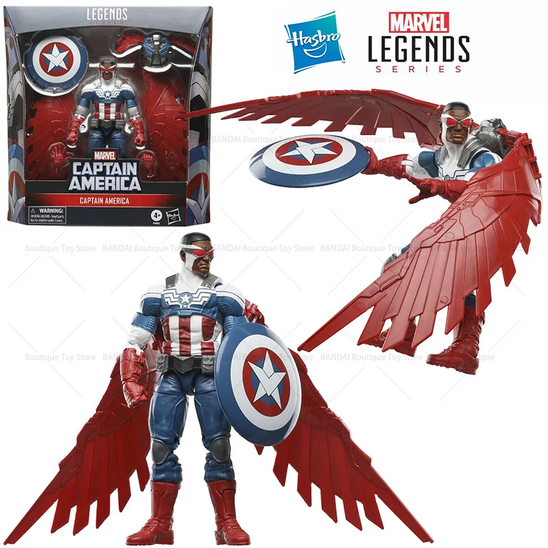 

Hasbro Marvel Legends Falcon Sam Wilson Captain America Symbol of Truth 16Cm Anime Original Action Figure Model Toy Gift Collect